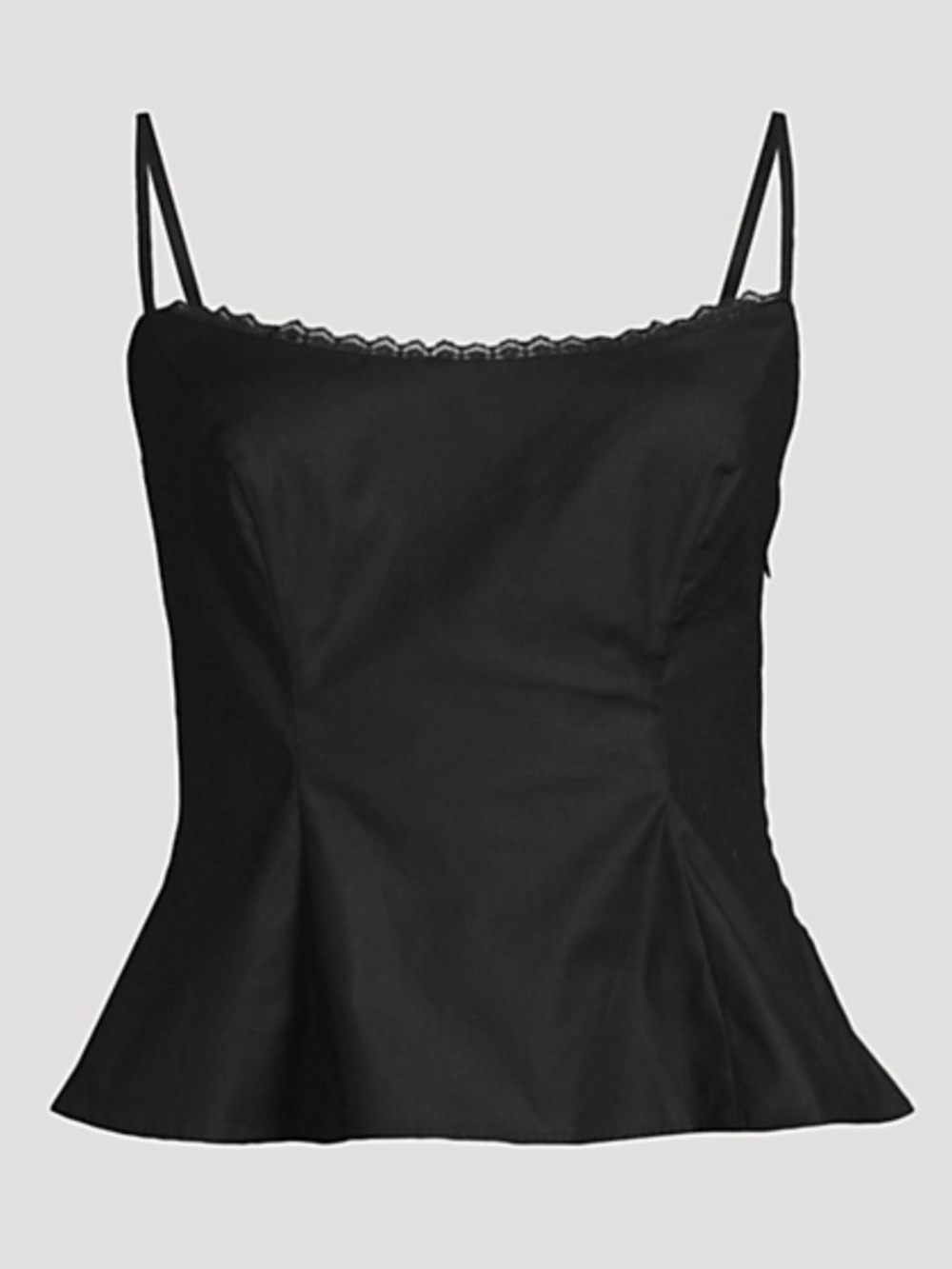 Reformation Genevieve Lace Trim Stretch Cotton Camisole New! - Picture 14 of 14